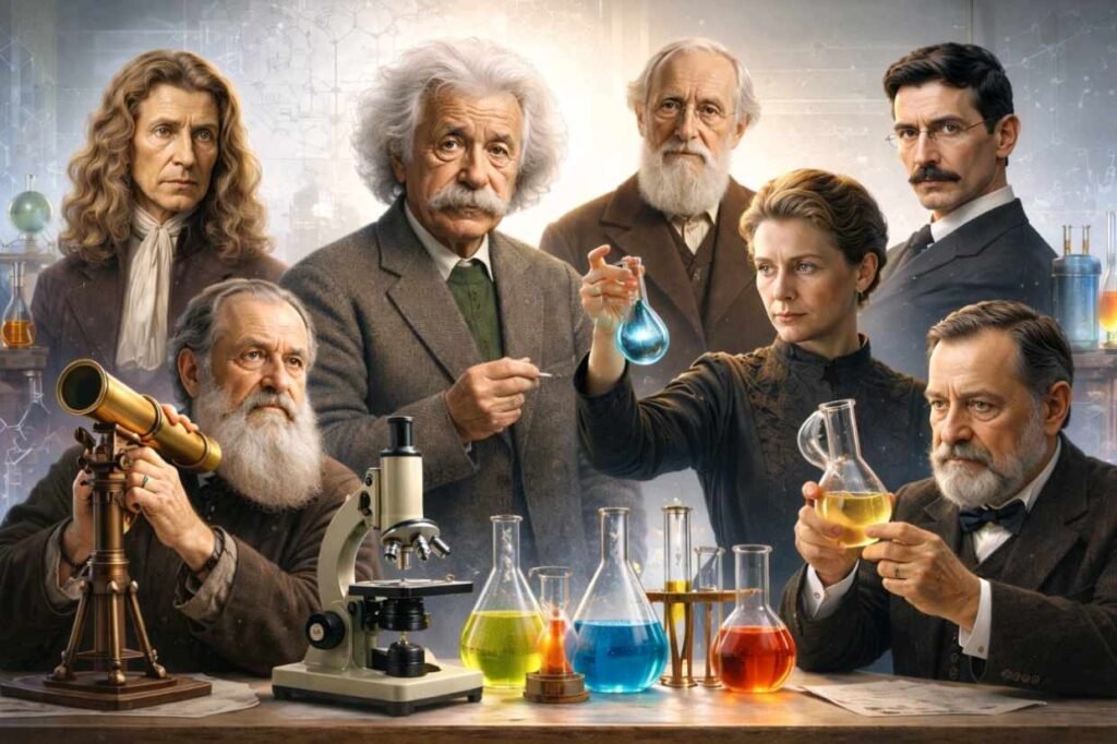 Famous scientists and their discoveries